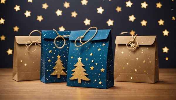 Transformez vos cadeaux avec des pochettes en carton étoilées